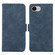 iPhone 16e / 17e ABEEL Frosted Magnetic RFID Leather Phone Case - Blue