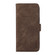 iPhone 16e / 17e ABEEL Frosted Magnetic RFID Leather Phone Case - Brown