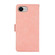 iPhone 16e / 17e ABEEL Frosted Magnetic RFID Leather Phone Case - Pink