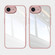 iPhone 16e / 17e Acrylic Hybrid TPU Armor Shockproof Phone Case - Pink