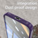 iPhone 16e / 17e Acrylic Hybrid TPU Armor Shockproof Phone Case - Purple