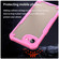 iPhone 16e / 17e Armor Glaze PC Hybrid TPU Phone Case - Pink