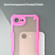 iPhone 16e / 17e Armor Glaze PC Hybrid TPU Phone Case - Pink