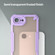iPhone 16e / 17e Armor Glaze PC Hybrid TPU Phone Case - Purple