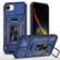 iPhone 16e / 17e Armor PC + TPU Camera Shield Phone Case - Navy Blue