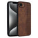 iPhone 16e / 17e AZNS 3D Embossed Skin Feel Phone Case - Brown