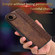 iPhone 16e / 17e AZNS 3D Embossed Skin Feel Phone Case - Brown