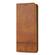 iPhone 16e / 17e AZNS Magnetic Calf Texture Flip Leather Phone Case - Light Brown