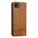 iPhone 16e / 17e AZNS Magnetic Calf Texture Flip Leather Phone Case - Light Brown