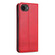iPhone 16e / 17e AZNS Magnetic Calf Texture Flip Leather Phone Case - Red