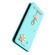 iPhone 16e / 17e Ballet Girl Diamond Studded RFID Vegan Leather Phone Case - Mint Green