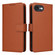 iPhone 16e / 17e BETOPNICE BN-005 2 in 1 Detachable Imitate Genuine Leather Phone Case - Brown