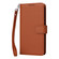 iPhone 16e / 17e BETOPNICE BN-005 2 in 1 Detachable Imitate Genuine Leather Phone Case - Brown