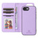 iPhone 16e / 17e BETOPNICE BN-005 2 in 1 Detachable Imitate Genuine Leather Phone Case - Light Purple