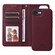 iPhone 16e / 17e BETOPNICE BN-005 2 in 1 Detachable Imitate Genuine Leather Phone Case - Wine Red