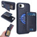 iPhone 16e / 17e BETOPNICE Vertical Flip Detachable MagSafe Wallet Phone Case - Blue