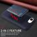 iPhone 16e / 17e BETOPNICE Vertical Flip Detachable MagSafe Wallet Phone Case - Blue
