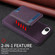 iPhone 16e / 17e BETOPNICE Vertical Flip Detachable MagSafe Wallet Phone Case - Purple