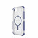 iPhone 16e / 17e BIBERCAS Transparent Color Series MagSafe Air Bag Shockproof Phone Case - Blue