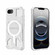 iPhone 16e / 17e BIBERCAS Transparent Color Series MagSafe Air Bag Shockproof Phone Case - White
