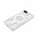 iPhone 16e / 17e BIBERCAS Transparent Color Series MagSafe Air Bag Shockproof Phone Case - White