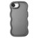 iPhone 16e / 17e Big Wave Skin Feel Phone Case - Grey