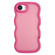 iPhone 16e / 17e Big Wave Skin Feel Phone Case - Rose Red
