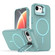 iPhone 16e / 17e Bright Color Imitation Camera Bracket Magsafe Phone Case - Riptide Blue