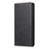iPhone 16e / 17e Business Solid Color Magnetic RFID Leather Phone Case - Black