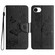 iPhone 16e / 17e Butterfly Embossed Flip Leather Phone Case - Black