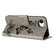 iPhone 16e / 17e Butterfly Embossed Flip Leather Phone Case - Grey