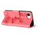 iPhone 16e / 17e Butterfly Embossed Flip Leather Phone Case - Pink