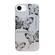 iPhone 16e / 17e Butterfly Pattern Silver Plating PC Hybrid TPU Phone Case - Ink Wash