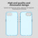 iPhone 16e / 17e Candy Diamond Frosted PC Hybrid TPU Phone Case - Blue