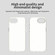 iPhone 16e / 17e Candy Diamond Frosted PC Hybrid TPU Phone Case - White