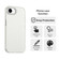 iPhone 16e / 17e Candy Diamond Frosted PC Hybrid TPU Phone Case - White