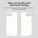 iPhone 16e / 17e Candy Diamond Magsafe Frosted PC Hybrid TPU Phone Case - White