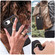 iPhone 16e / 17e Car Magnetic Ring Buckle Card Bag Phone Case with Lanyard - Black