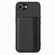 iPhone 16e / 17e Carbon Fiber Magnetic Card Wallet RFID Blocking Phone Case - Black