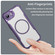 iPhone 16e / 17e Carbon Fiber Texture MagSafe Translucent Phone Case - Purple