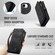iPhone 16e / 17e CaseMe 008 Detachable Multifunctional Leather Phone Case - Black