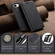 iPhone 16e / 17e CaseMe 013 Multifunctional Horizontal Flip Leather Phone Case - Black