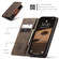 iPhone 16e / 17e CaseMe 013 Multifunctional Horizontal Flip Leather Phone Case - Coffee