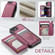 iPhone 16e / 17e CaseMe C22 Card Slots Holder RFID Anti-theft Phone Case - Red