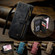 iPhone 16e / 17e CaseMe C30 Card Slots Zipper Wallet Leather Phone Case - Black