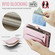 iPhone 16e / 17e CaseMe C36 Card Slots Zipper Wallet RFID Anti-theft Leather Phone Case - Pink