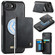 iPhone 16e / 17e CaseMe Me80 Series Detachable Wallet Magnetic RFID Vegan Leather Phone Case - Black