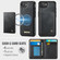 iPhone 16e / 17e CaseMe Me80 Series Detachable Wallet Magnetic RFID Vegan Leather Phone Case - Black