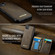 iPhone 16e / 17e CaseMe Me80 Series Detachable Wallet Magnetic RFID Vegan Leather Phone Case - Coffee