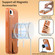iPhone 16e / 17e CaseNeo Finger Grip Wristband MagSafe Back Phone Case - Brown